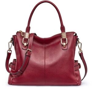 Kattee Cowhide leather Shoulder Bag